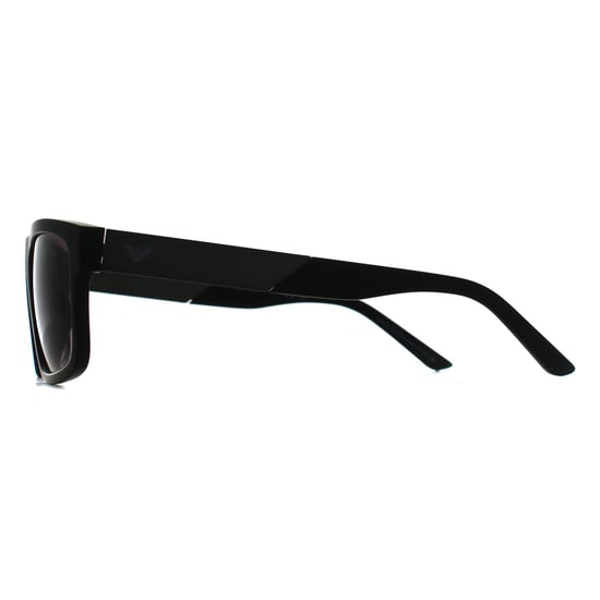 Emporio Armani Rectangle Mens Matte Black Grey Gradient EA4244U - Image 4