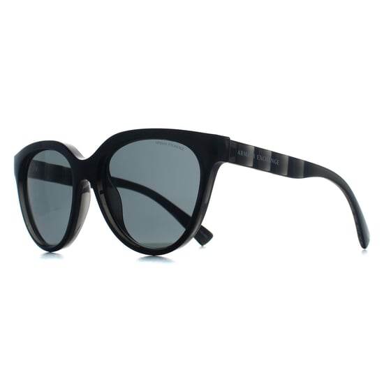 Armani Exchange AX4148SU 835687 glanzend transparant grijs donkergrijs zonnebril - Image 3