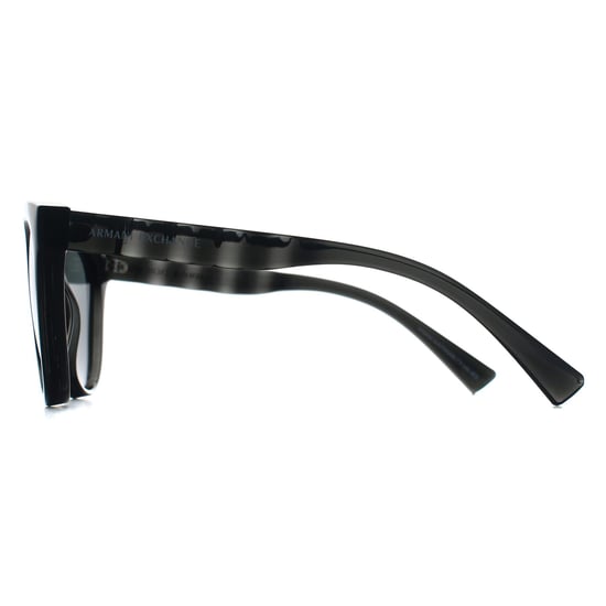 Armani Exchange AX4148SU 835687 glanzend transparant grijs donkergrijs zonnebril - Image 4