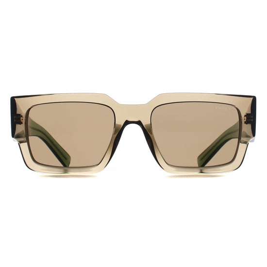 Prada Rectangle Mens Terra Light Brown PRB17S - Image 2