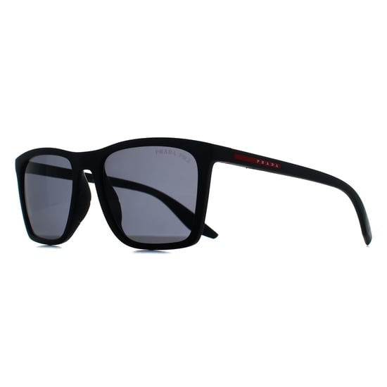 Prada Sport PSB08S 1BO02G matzwart donkergrijs gepolariseerde zonnebril - Image 3