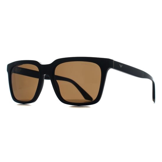 Emporio Armani EA4260 631373 zwart/beige bruine zonnebril - Image 3