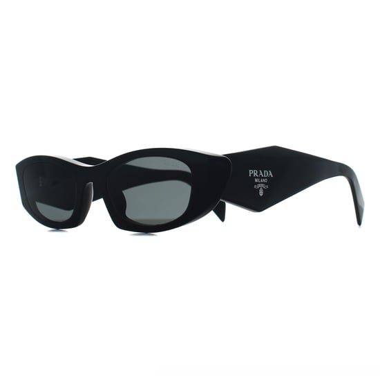 Prada PRB16S 16K08Z zwart donkergrijs zonnebril - Image 3