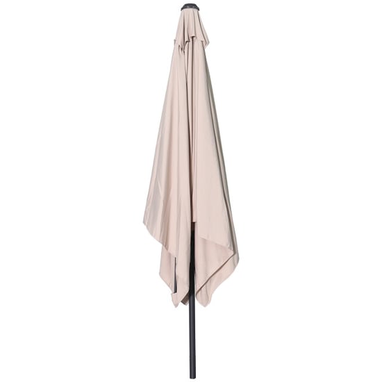 Garden Impressions Lotus parasol 250x250 cm carbon black ecru - Image 4