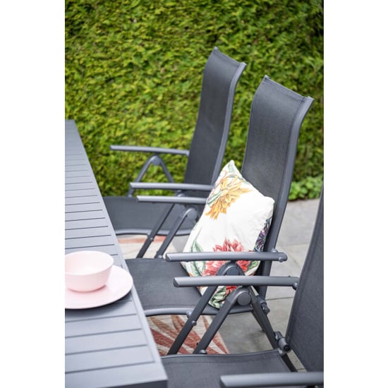 Garden Impressions Limone tuinstoelen set van 4 verstelbaar - Image 4