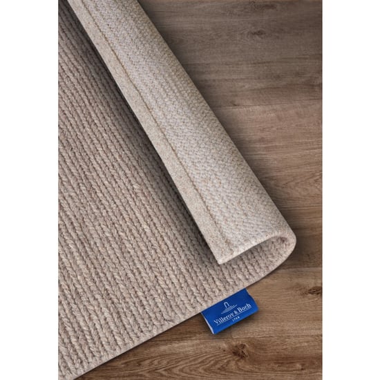 Villeroy & Boch Francois handgeweven wol vloerkleed linnen- 160x230 cm - Image 5