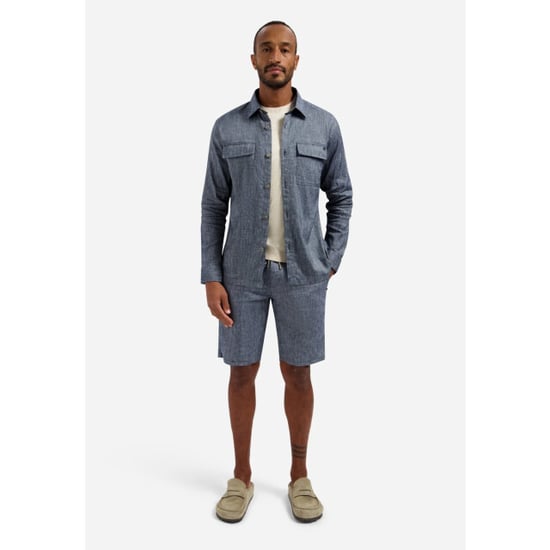 No Excess Short chino with linen night - Image 3