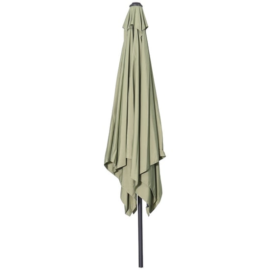 Garden Impressions Lotus parasol 250x250 cm carbon black olijf - Image 4