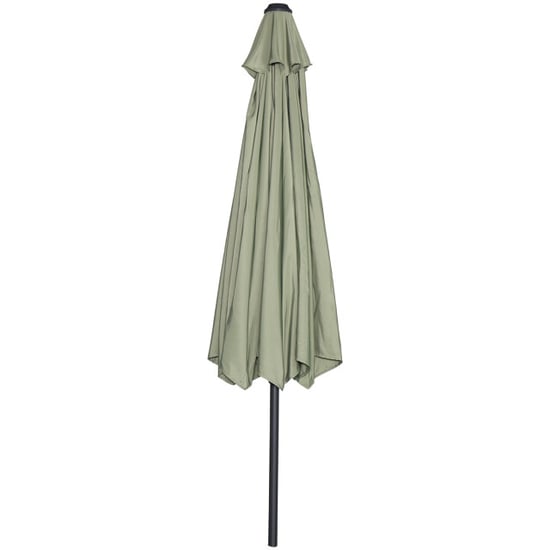 Garden Impressions Lotus parasol Ø300 cm carbon black olijf - Image 3
