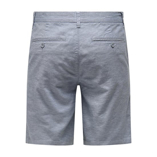 Only & Sons Onsmark 0011 cotton linen shorts - Image 2