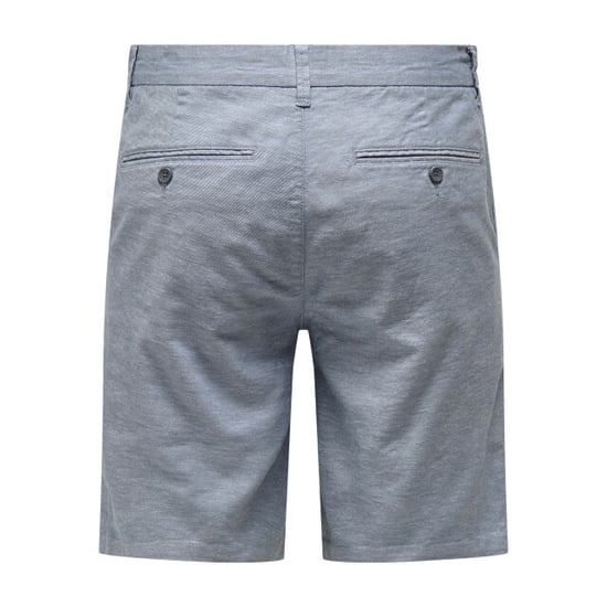 Only & Sons Onsmark 0011 cotton linen shorts - Image 3