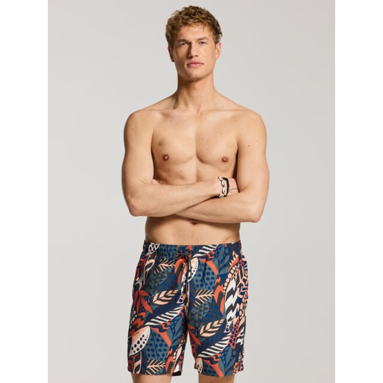 Shiwi Heren zwemshort mike 7" bladeren print multicolor - Image 2