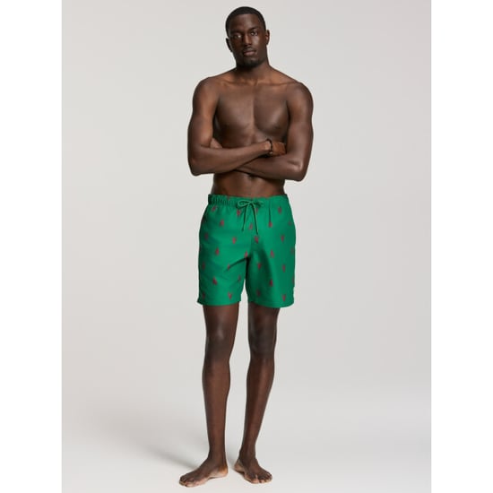 Shiwi Heren zwemshort mike 7" kreeft print groen/rood - Image 5