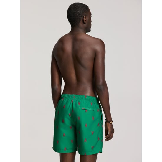 Shiwi Heren zwemshort mike 7" kreeft print groen/rood - Image 6