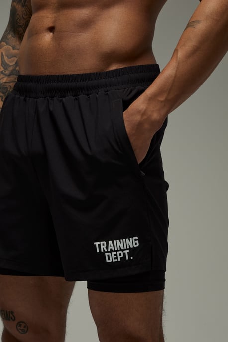 Training Dept Stretch Woven 2IN1 Short - Image 3