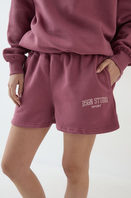 DSGN Studio Applique Sweat Short - Image 4