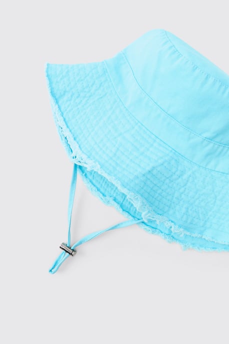 Bucket Hat With Drawstring - Image 5