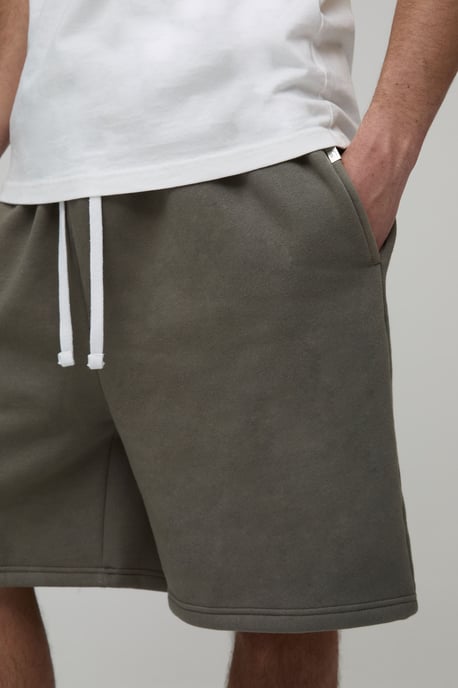 Baggy Fit Essential Washed Jersey Short - Image 3