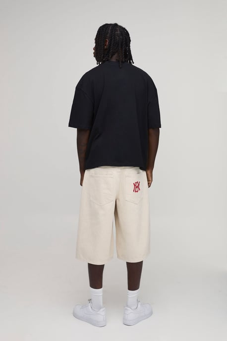 Oversized Boxy Fountain Print T-Shirt - Image 2