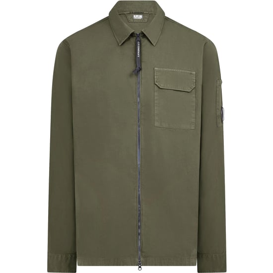 CP Company Gabardine Lens Long Sleeve Overshirt - Image 1