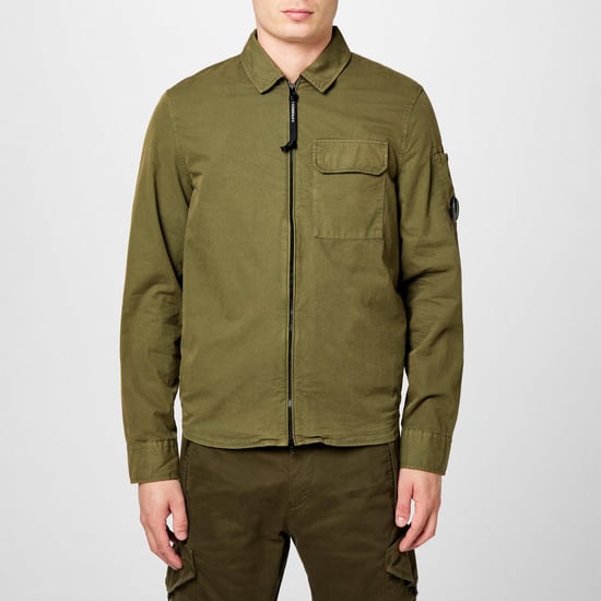 CP Company Gabardine Lens Long Sleeve Overshirt - Image 3