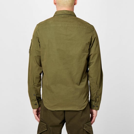 CP Company Gabardine Lens Long Sleeve Overshirt - Image 5