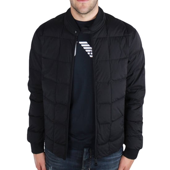 Armani Jeans Black Padded Down Jacket - Image 3