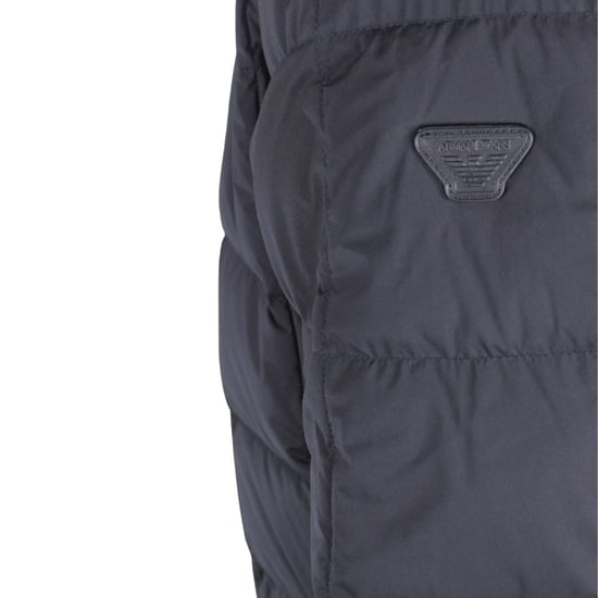 Armani Jeans Black Padded Down Jacket - Image 4