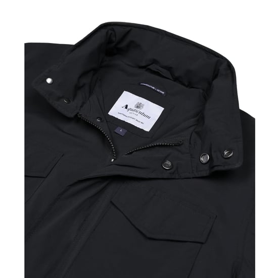 Aquascutum Active Stretch M-65 Black Jacket - Image 3