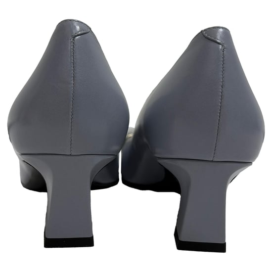 Roger Vivier Trompette Pumps in Grey Leather - Image 3