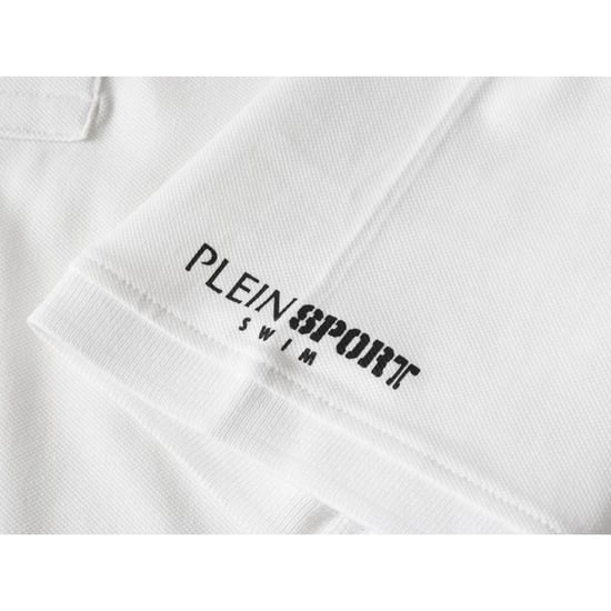 Plein Sport Poloshirt Met Klein Logo, Wit - Image 4