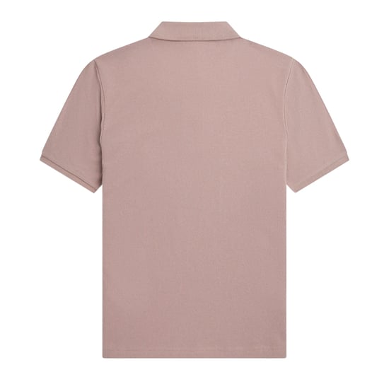Fred Perry Black Logo Dark Pink Polo Shirt - Image 2