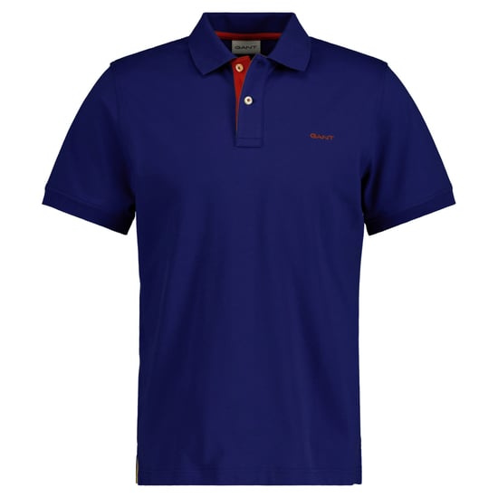 Gant Regular Contrast Pique Rugger Polo Shirt - Image 1