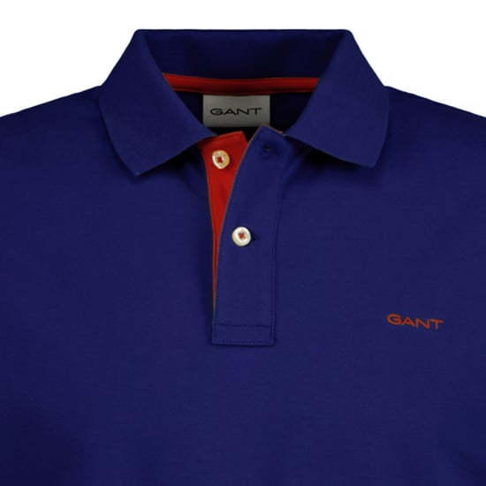 Gant Regular Contrast Pique Rugger Polo Shirt - Image 3