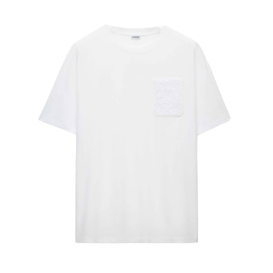 Loewe Pocket Anagram Tonal Logo Relaxed Fit T-Shirt - Image 1