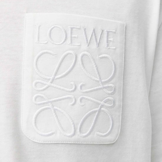 Loewe Pocket Anagram Tonal Logo Relaxed Fit T-Shirt - Image 2