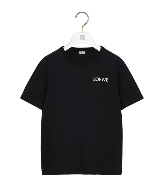 Loewe Cotton Pocket Logo T-Shirt - Image 1