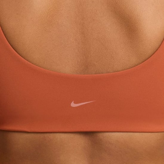 Nike Brunt Orange Träningstopp - Image 4