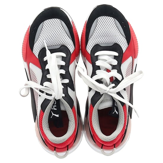 Puma RS X "Home" Sneakers i rött och vitt läder - Image 4