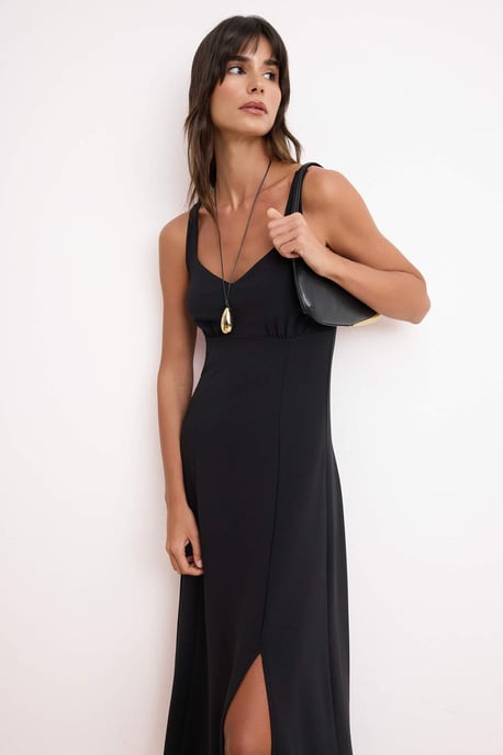 Women's Flat Maxi Sleeveless A–line Dress - Image 4