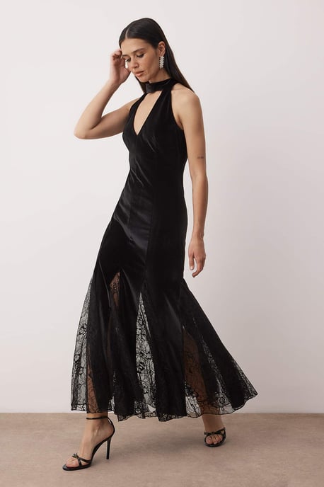 Rechte maxi-jurk voor dames, mouwloos, chic/avond skaterjurk - Image 1