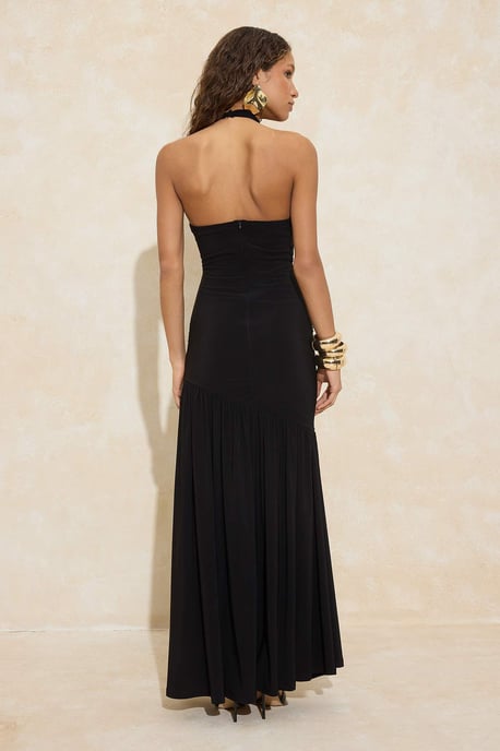 Platte, mouwloze maxi-jurken voor dames, geschikt voor afstuderen/gala's en avondfeesten. - Image 3