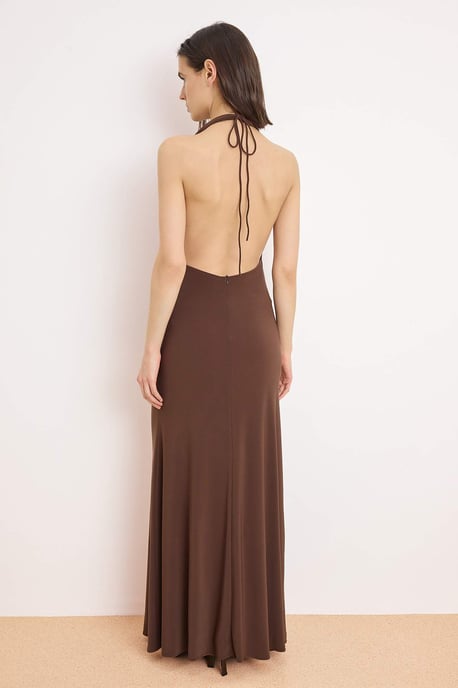 Platta Maxi Ärmlösa Bodycon Afton- och balklänningar för kvinnor - Image 3
