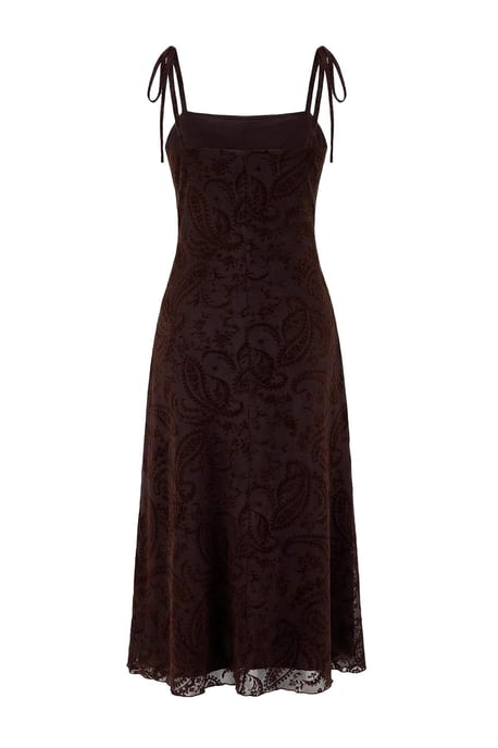 Ärmlös blommig maxiklänning för vardag/fritids, bodycon - Image 2