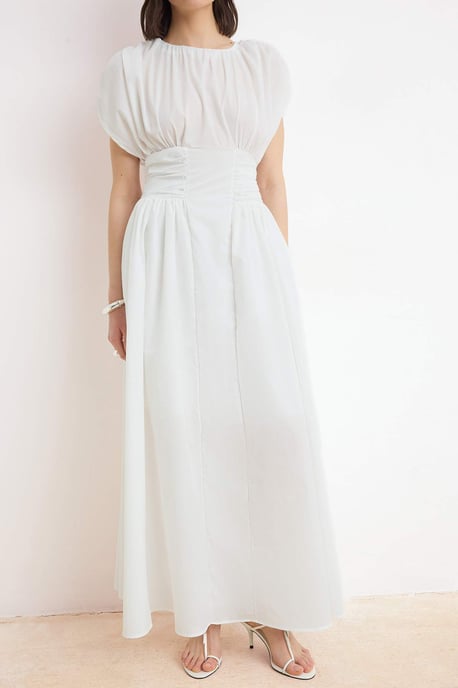 Platte mouwloze midi-jurk voor dames - Image 2