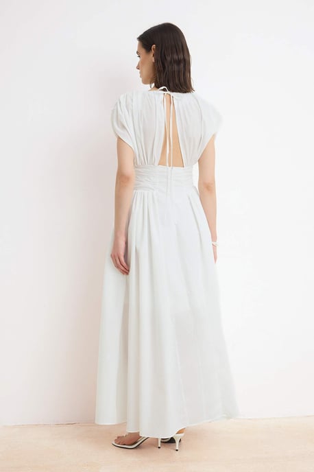 Platte mouwloze midi-jurk voor dames - Image 3