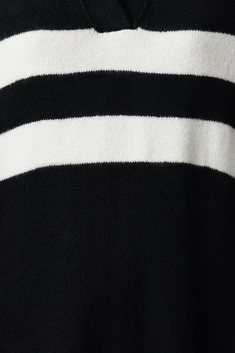 Gestreepte midi-jurk voor dames, lang model, casual/dagelijks, slank model - Image 2