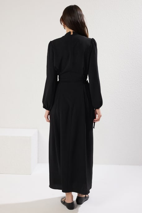 Dam Rak LÅNG LÅNG Avslappnad hijabklänning för vardagsbruk - Image 3
