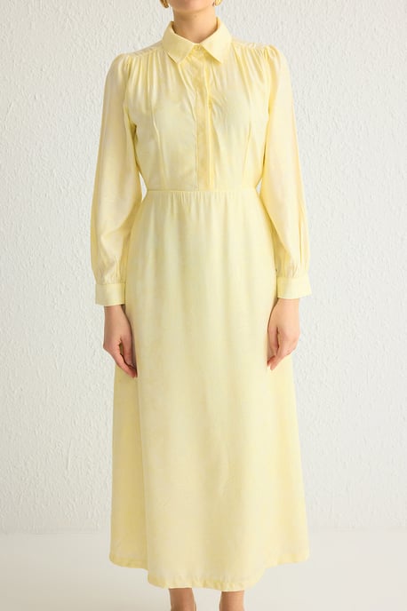 Klänning med gul hijab - Image 2