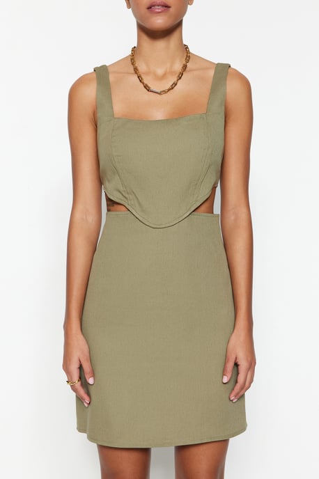 Women's Unifarben Mini Sleeveless Evening / Daily Relaxed Dresses - Image 3